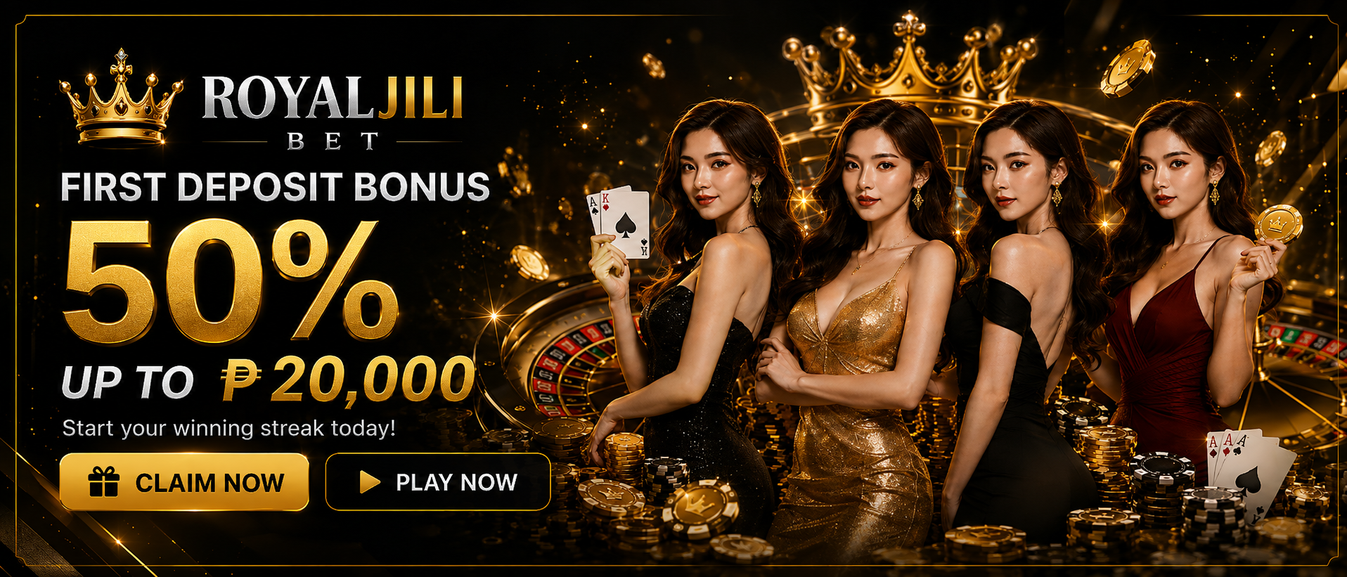 FIRST DEPOSIT BONUS - 50% UP TO ₱20,000